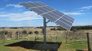 Image of a solar panel
