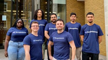 Stefano Di Gregorio and the Boogie App team