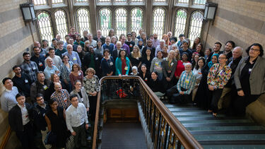 group of Healthy Lifespan Institute members standing