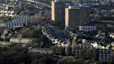 Tower block in Sheffield