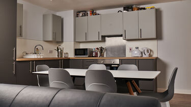 A student kitchen