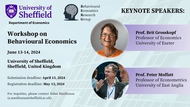Behavioural Economics workshop banner