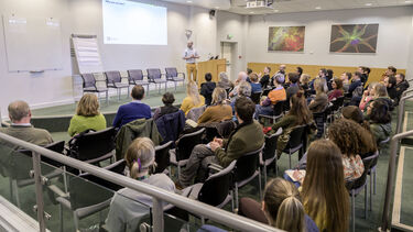 people at a conerence