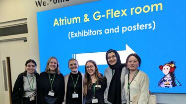 Students at the conference