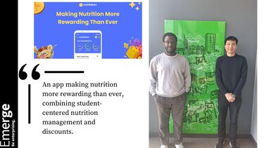 Picture of business team with quote about the business