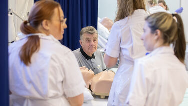 Nursing students 