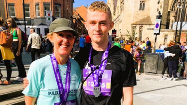 Sara Bacon at the 2020 Sheffield Half Marathon