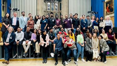 MGT - MBA student and alumni networking 2022 group photo