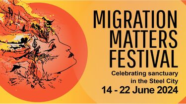 MRG Migration Matters Festival poster