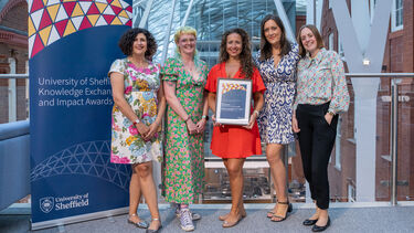 Stephanie Bryson, Jennifer Griffin, Hannah Murton,  Sonia Rizzo, Anthea Sutton, and Vanessa Wright