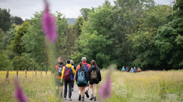 Participants on the Big Walk 2024