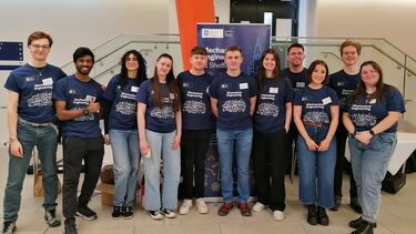 a group of Mechanical Engineering at Sheffield students