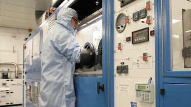 A MOVPE reactor being used in the Centre for GaN Materials and Devices