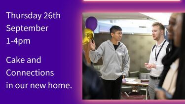 Cake and connections in our new home 