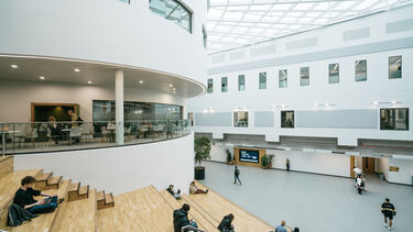 An interior view of The Wave 