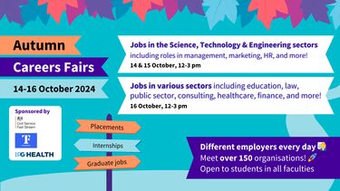Autumn Careers Fairs (2024)