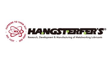 Black and red Hangsterfer's Laboratories logo
