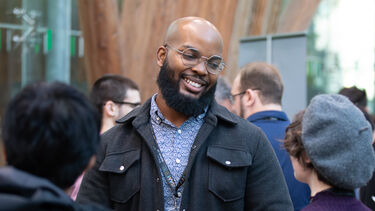 ISAM 24 Conference delegates at the winter gardens drink reception
