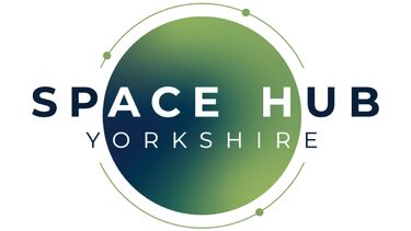 Green circle with 'Space Hub Yorkshire' overlaying