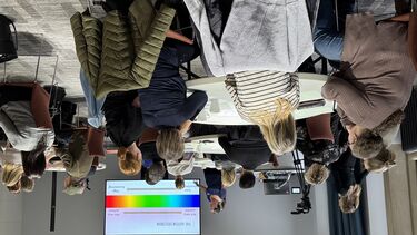 Laura Dean presenting at her workshop: Understanding autism in the workplace