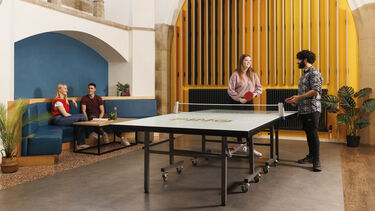 Ping pong table at St Vincent's Place