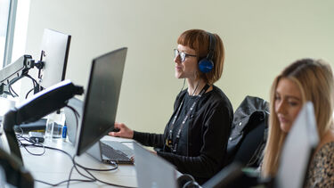 An image in the offices at Zoo Digital 