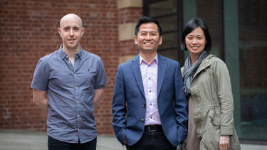 Dr Ben White, Professor Chee Hing Tan, and Professor Jo Shien Ng