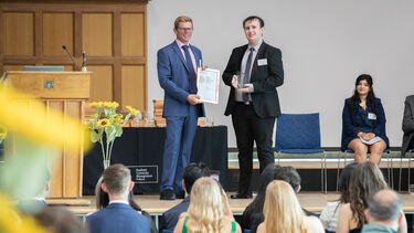 Eoin Sheehy received his Dean's List award.