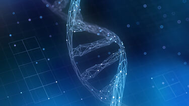computer representation of DNA