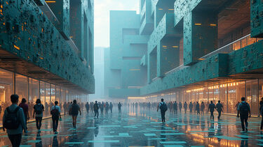 A university campus of the future