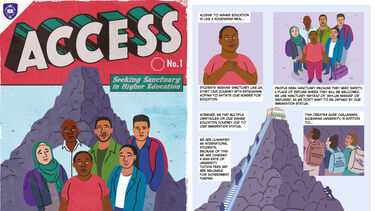 Comic image of the Access