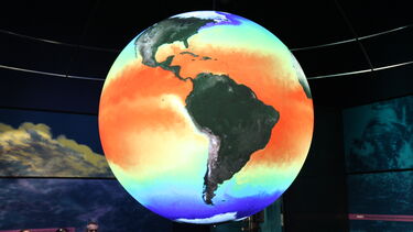 NMNH Ocean Hall Globe