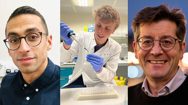 Dr Ali, Tobias Moll and Dominic Shadbolt