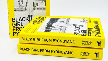 Photograph of book 'Black Girl from Pyongyang'