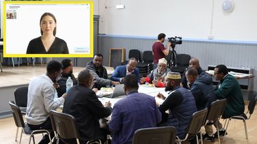 Dr Daniel Blackburn leads a research team alongside Sheffield's Israac Somali community group to develop CognoSpeak: a 'Virtual clinician' using AI and language analysis to measure cognition from conversation.