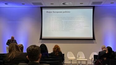 Matthew Hanchard speaking at World EPA Congress 2025 - Amsterdam