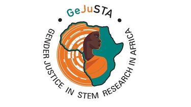 The logo for GeJuSTA