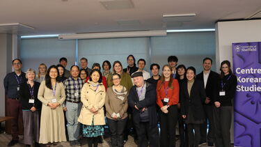 Conference attendees group photo 