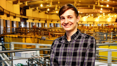 Martin Appleby standing in a lecture room