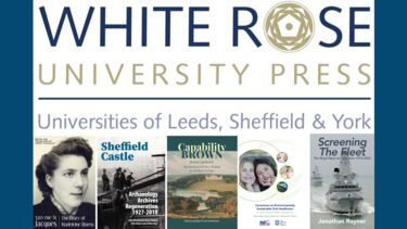 White Rose University Press logo and book covers