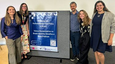 Picture of humanvisa team (five people)