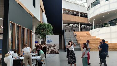 MRG PGR Conference 2025 - participants arriving