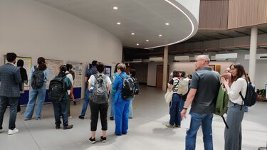 MRG PGR Conference 2025 - poster session and lunch