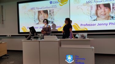MRG PGR Conference 2025 - Annual Lecture welcome by Professor Felicity Matthews