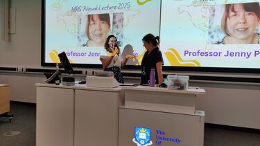 MRG Annual Lecture with Professor Jenny Phillimore (right) - introduction by Dr Patrícia Nabuco Martuscelli, MRG Co-Director