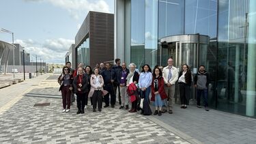 Group shot of tour attendees