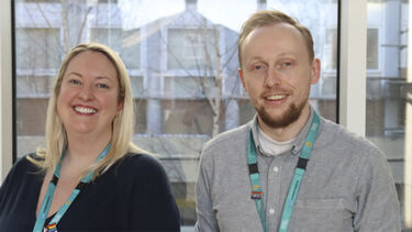 Claire Dawson and Simon Gosling