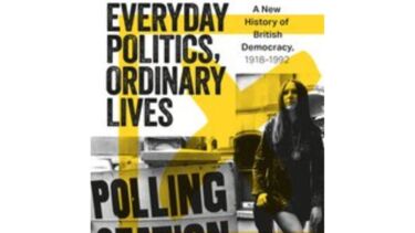 Book cover 'everyday politics, ordinary lives'