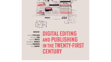 Book cover 'digital editing and publishing in the 21st century'