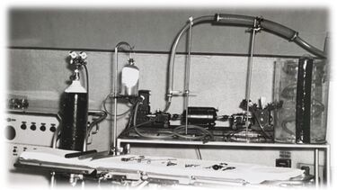 Valve machine in a lab.